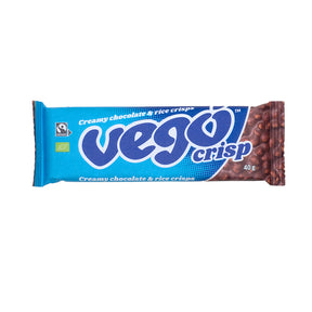 Vego Crisp - Creamy chocolate & rice crisps Bio 40g